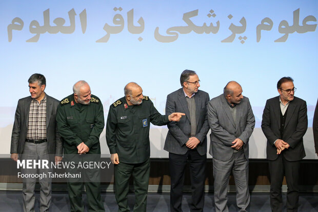  سردار سرلشگر سلامی فرمانده کل سپاه پاسداران درسیزدهمین جشنواره علمی تحقیقاتی باقرالعلوم حضور دارد