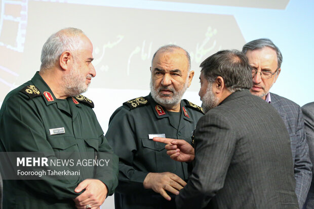  سردار سرلشگر سلامی فرمانده کل سپاه پاسداران درسیزدهمین جشنواره علمی تحقیقاتی باقرالعلوم حضور دارد