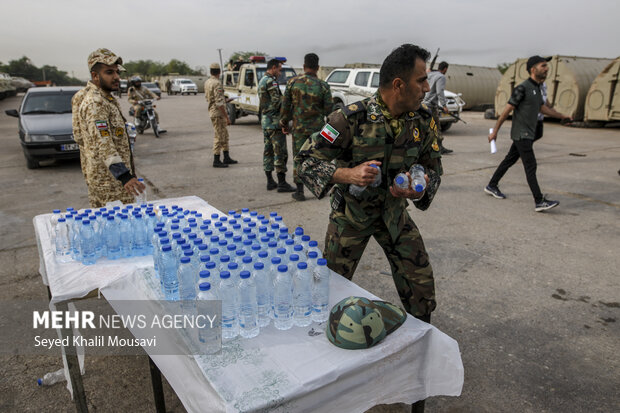 پیاده روی رزمی مهندسی  گروه مهندسی رزمی 422 نزاجا