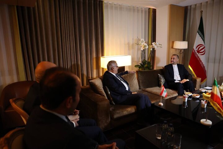 لبنان اور ایرانی وزرائے خارجہ کی ملاقات؛ غزہ میں نسل کشی روکنے کے لئے کوششیں جاری رکھنے پر تاکید