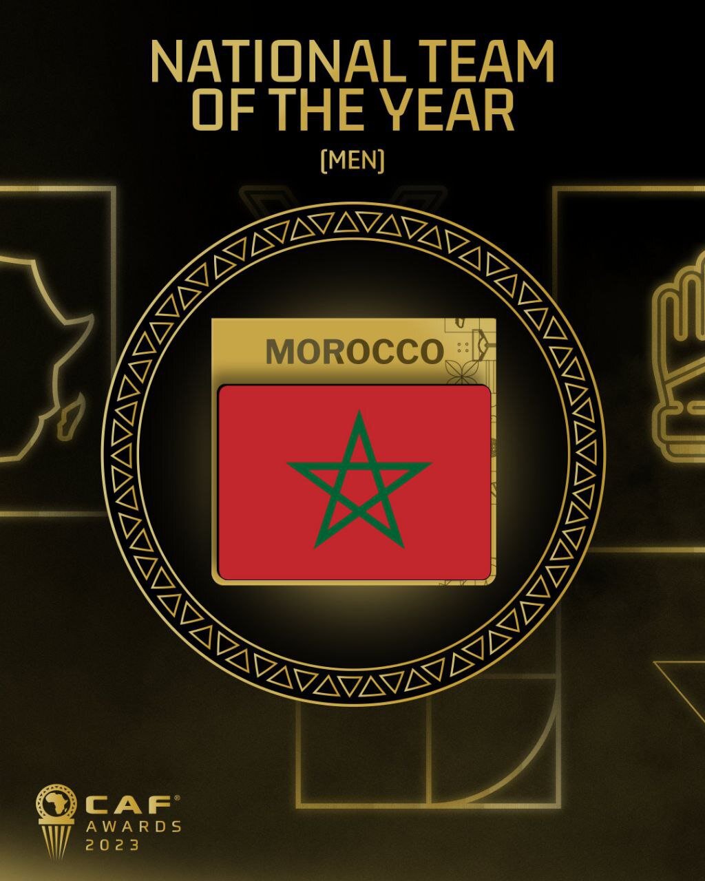 اوسیمن بهترین بازیکن فوتبال آفریقا شد/ مراکش جوایز را درو کرد