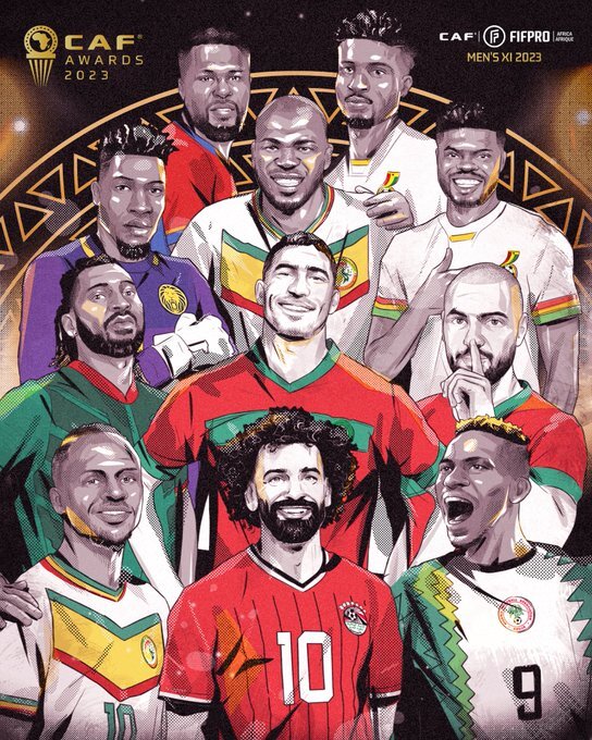 اوسیمن بهترین بازیکن فوتبال آفریقا شد/ مراکش جوایز را درو کرد