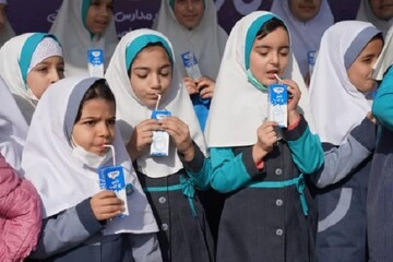 نظارت بر توزیع شیر رایگان در مدارس اردبیل