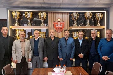 دیدار مدیرکل ورزش استان تهران با مدیران استقلال و پرسپولیس