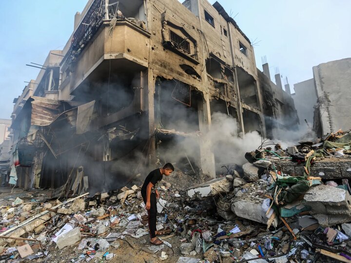 مسکو: قصد دارند غزه را با بمباران به عصر حجر برگردانند