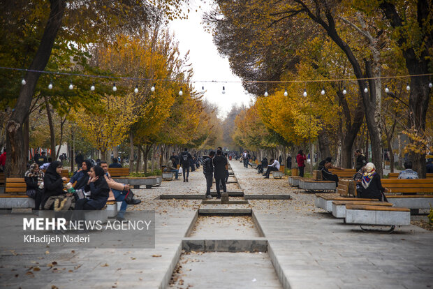 Autumn beauties in Isfahan