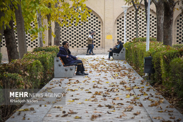 Autumn beauties in Isfahan