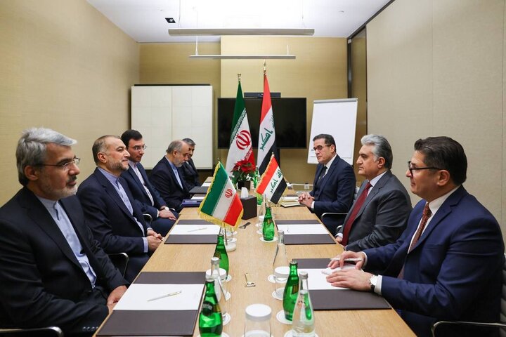 دیدار وزیر داخله دولت محلی اقلیم کردستان عراق با امیرعبداللهیان  