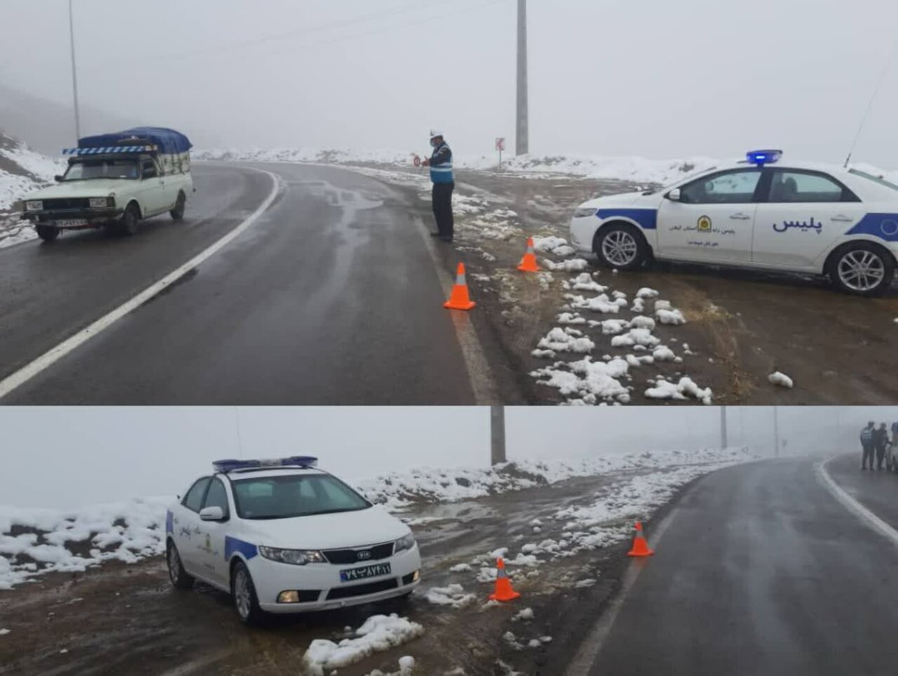 پوشش ترافیکی محورهای کوهستانی و جلگهای گیلان در طرح زمستانی پوشش ترافیکی محورهای کوهستانی و جلگهای گیلان در طرح زمستانی