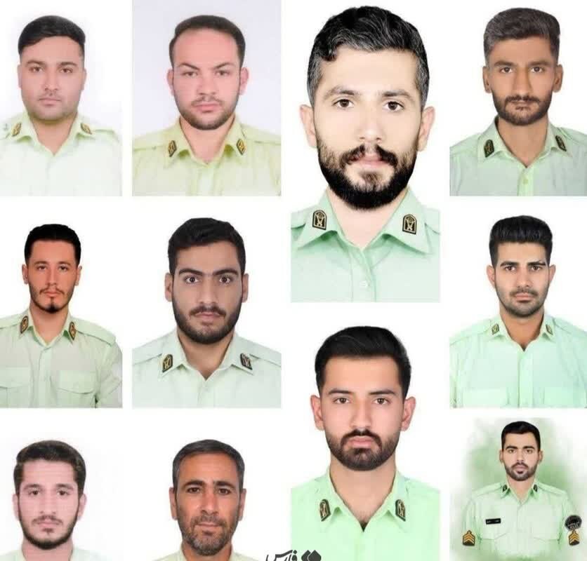 شهدای انتظامی و مرزبانی سندی برای خدمت صادقانه