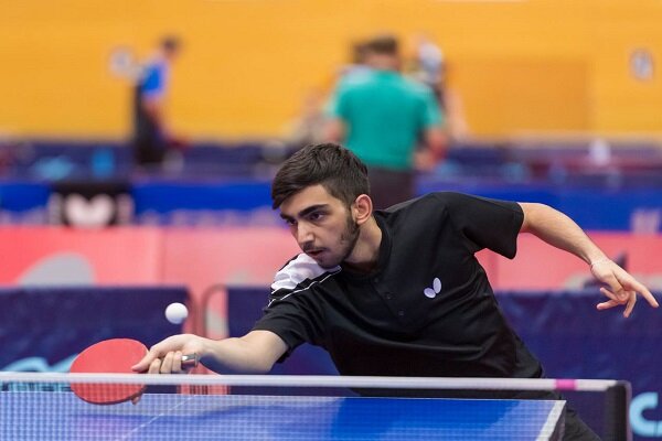 پینگ‌پنگ‌باز ۱۸ ساله ایران به جمع ۱۶ بازیکن برتر صعود کرد