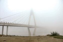 تداوم مه‌گرفتگی در خوزستان