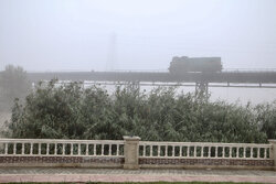 جاده‌ها در خوزستان مه آلود است