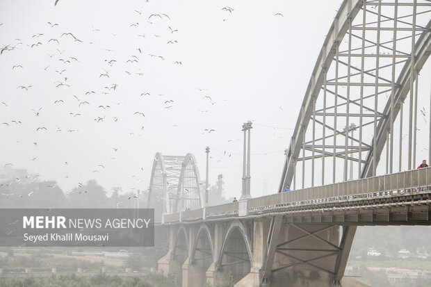 هشدار نارنجی مه گرفتگی در خوزستان صادر شد
