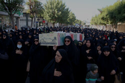 تشییع شهدای گمنام در بوشهر