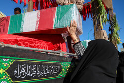 یزد میزبان ۹ شهید گمنام دفاع مقدس همزمان با ایام فاطمیه