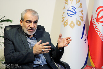 Abbasali Kadkhodaei Talking to Tehran Times correspondent