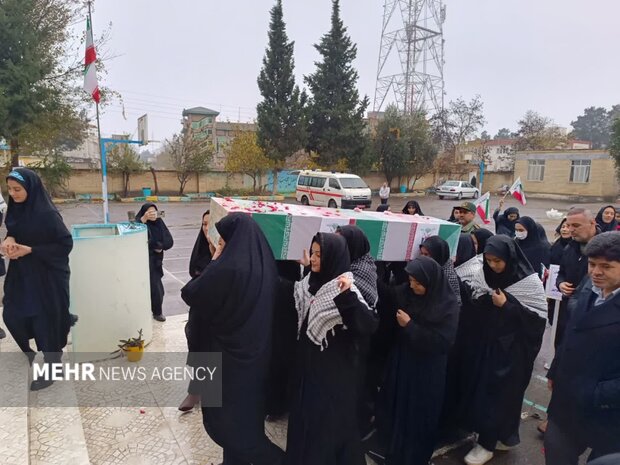 پاییز پارسآباد به یمن قدوم و عطر شهدای گمنام بهاری شد