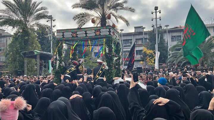 روایتی از فاطمیه شهدایی در رشت/ یک مهمانی با شکوه برای ۲ نسل