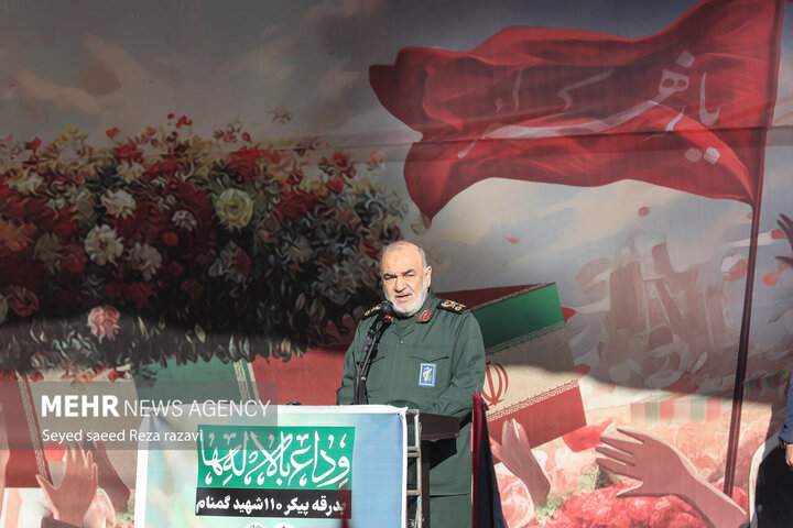 اللواء سلامي: إيران تدعم فلسطين حتى النهاية/ لا يمكن لأي أمة أن تبقى بدون الشهادة