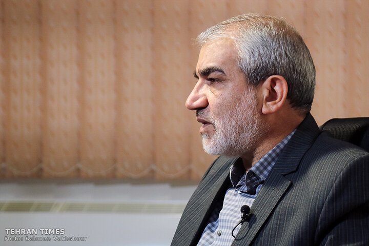 Abbasali Kadkhodaei Talking to Tehran Times correspondent