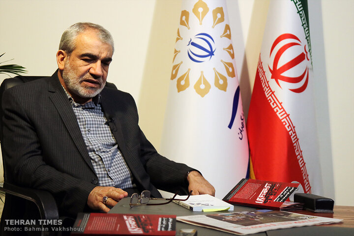 Abbasali Kadkhodaei Talking to Tehran Times correspondent