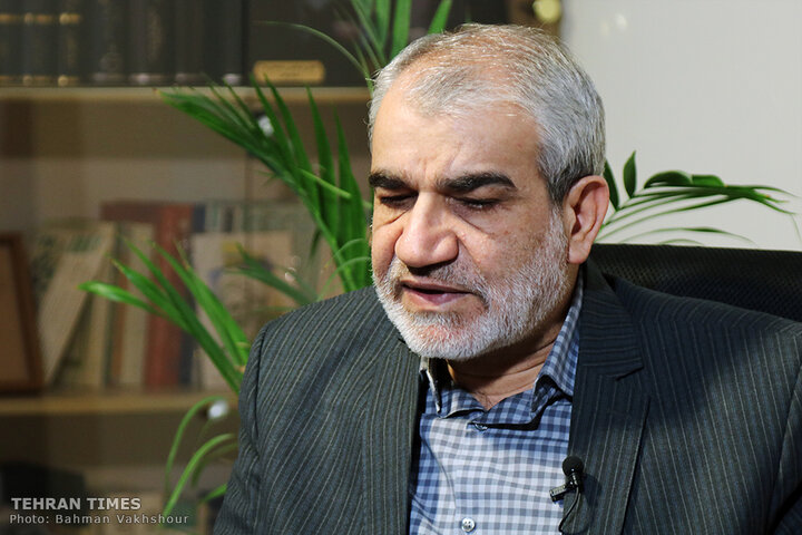 Abbasali Kadkhodaei Talking to Tehran Times correspondent