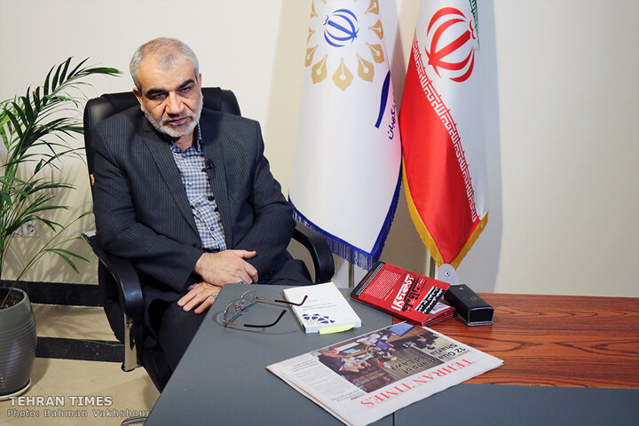 Abbasali Kadkhodaei Talking to Tehran Times correspondent