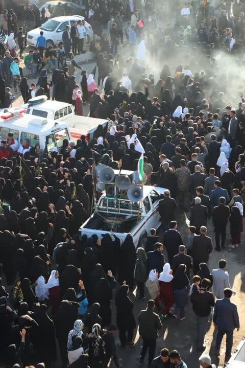 پیکر شهدای گمنام در ۳ شهر لرستان تشییع و به خاک سپرده شدند