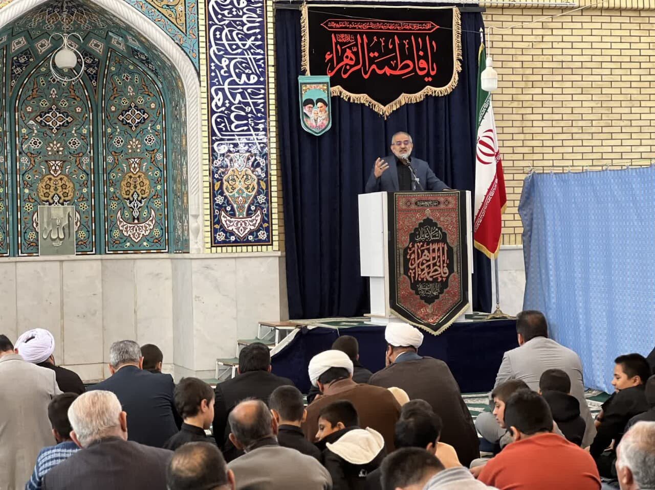 حضرت زهرا (س) در راه حق و مبارزه با ظلم به شهادت رسید