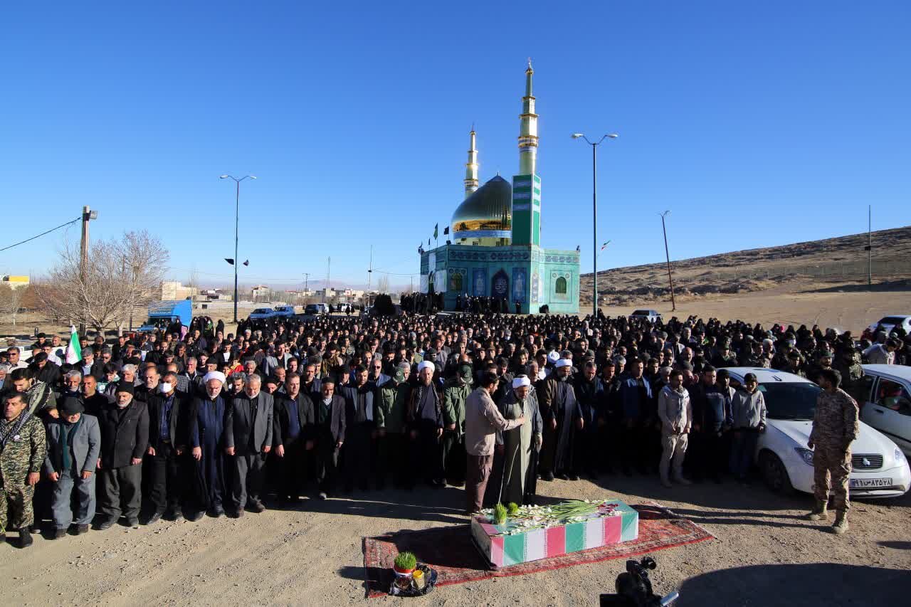 شهید گمنام مهمان علیصدر همدان/ مردم سنگ تمام گذاشتند
