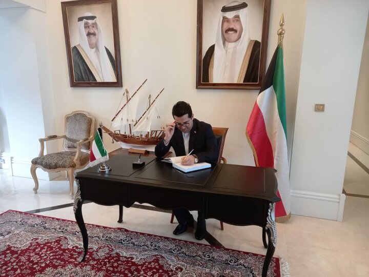İran Büyükelçisi’nden Kuveyt’in Azerbyacan Büyükelçiliğine taziye ziyareti