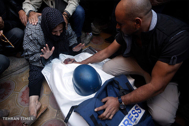 Al Jazeera journalist Abudaqa killed in Israel attack on Gaza laid to rest