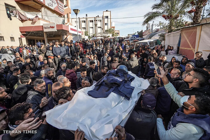 Al Jazeera journalist Abudaqa killed in Israel attack on Gaza laid to rest