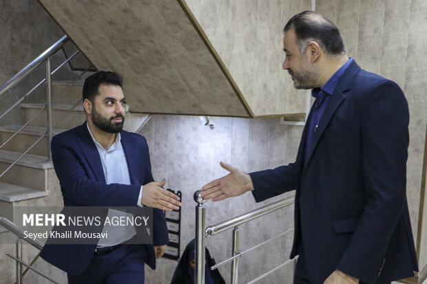 حضور مدیرکل راهداری و حمل و نقل جاده‌ای خوزستان در دفتر خبرگزاری 