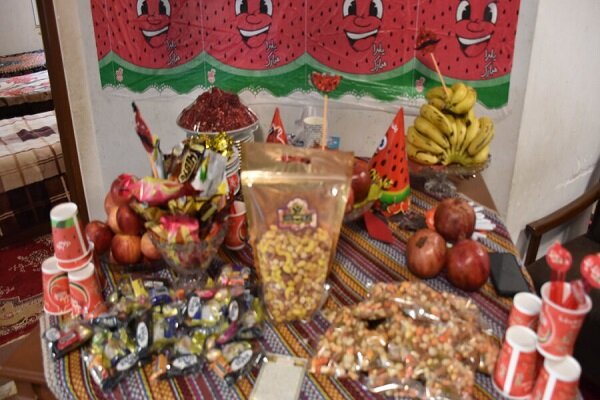 آیینهای مردمان دیار بختیاری در شب یلدا