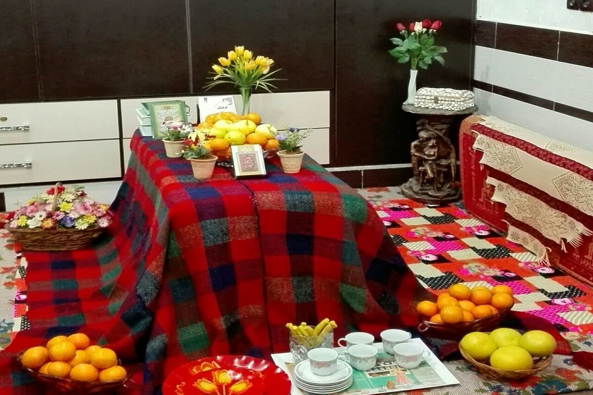 آیینهای مردمان دیار بختیاری در شب یلدا