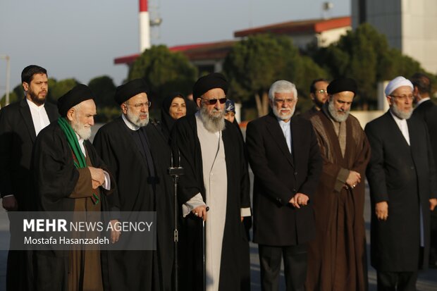 ورود رییس جمهور به استان گلستان