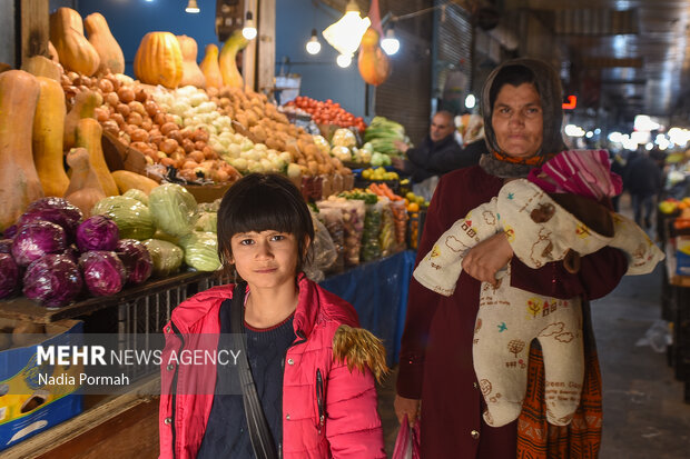 حال و هوای شب یلدا البرز