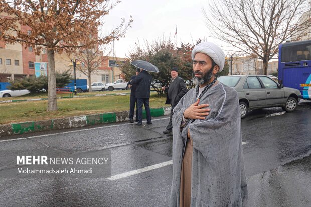 راهپیمایی زنجانی ها در محکومیت جنایات اسرائیل در غزه