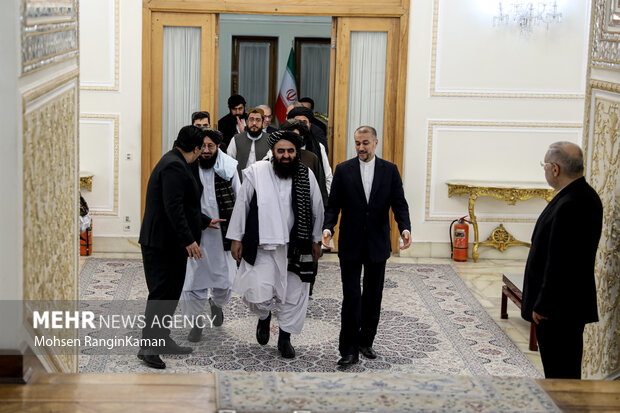 Amir-Abdollahian meeting with Afghan delegation