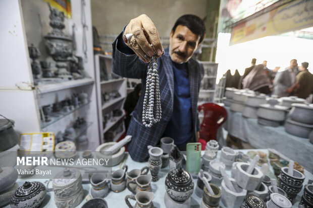 افتتاح نمایشگاه اقتصاد مقاومتی در گمرک باجگیران مرز ایران و ترکمنستان