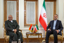 دیدار وزیر امور خارجه ایران با نخست وزیر پیشین عراق