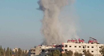 حمله رژیم صهیونیستی به زینبیه دمشق+فیلم