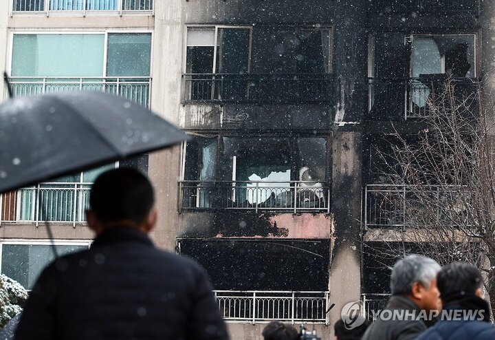 ۳۱ کشته و مصدوم در پی آتش‌سوزی در پایتخت کره جنوبی