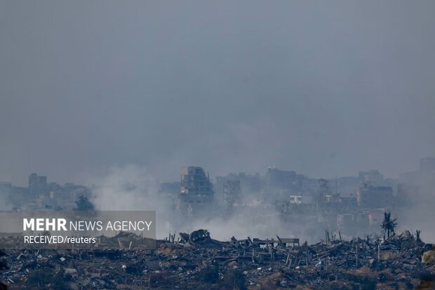 بمباران ۱۰۰ منطقه در جنوب نوار غزه تنها طی ۲۴ ساعت
