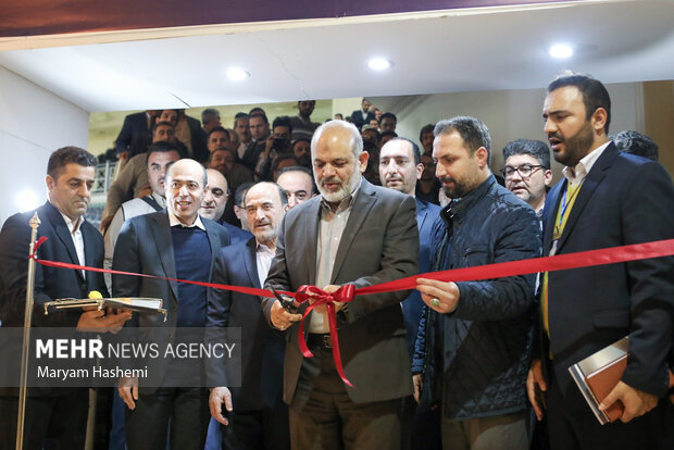 مراسم افتتاح دومین نمایشگاه مدیریت بحران ایران قوی صبح امروز دوشنبه ۴ دی ۱۴۰۲ در مصلی تهران برگزار شد