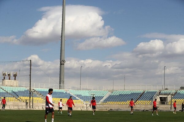 برگزاری تمرین و ریکاوری بازیکنان پرسپولیس در هوای نیمه ابری تهران