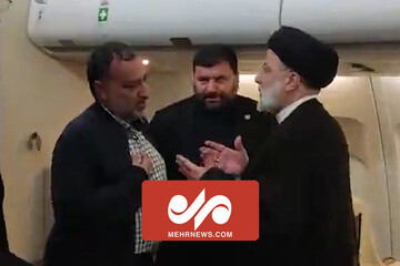 تصاویری از دیدار سردار شهید سیدرضی موسوی با رییس‌جمهور