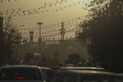 هوای مشهد در وضعیت قرمز قرار گرفت